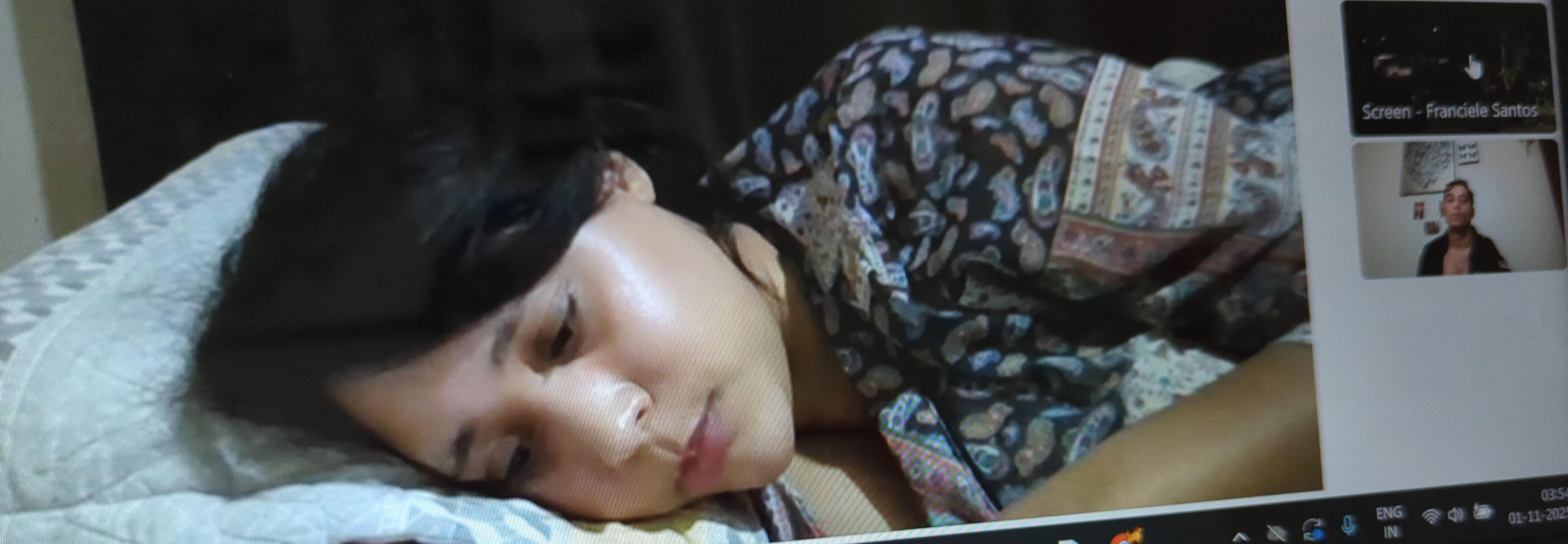 I love watching her silently