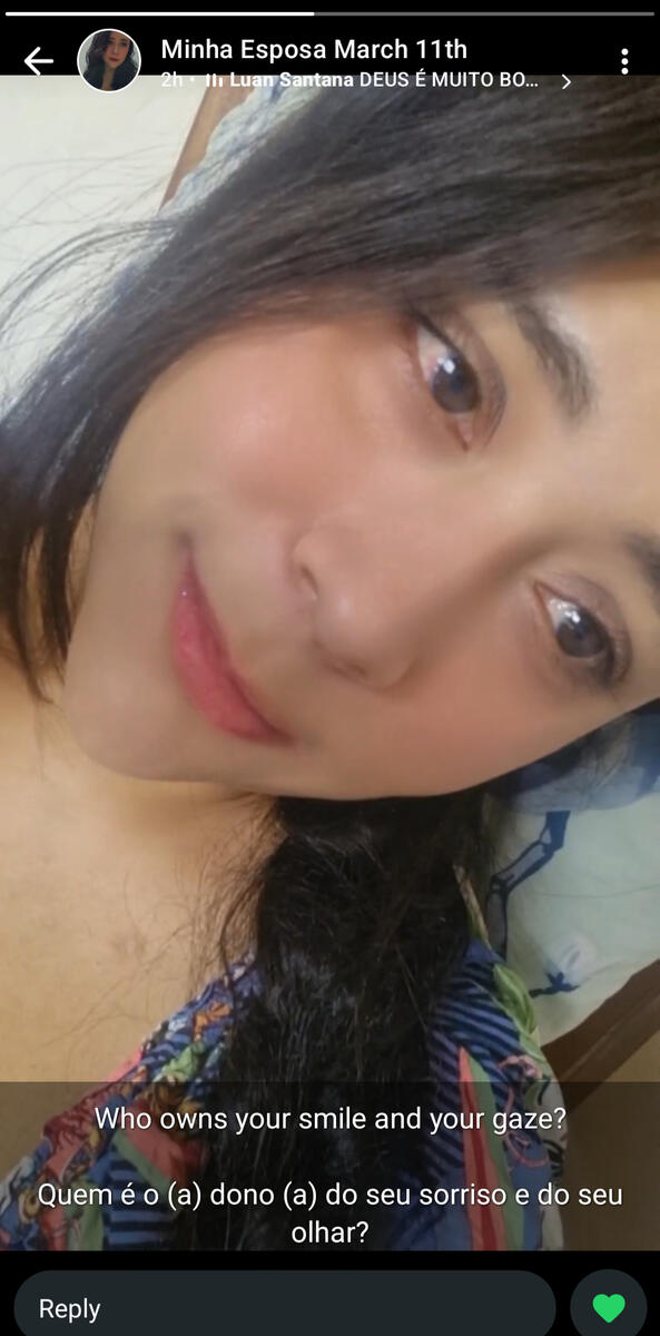 Exactly the same way you own my smile, my heartbeat, my entire soul